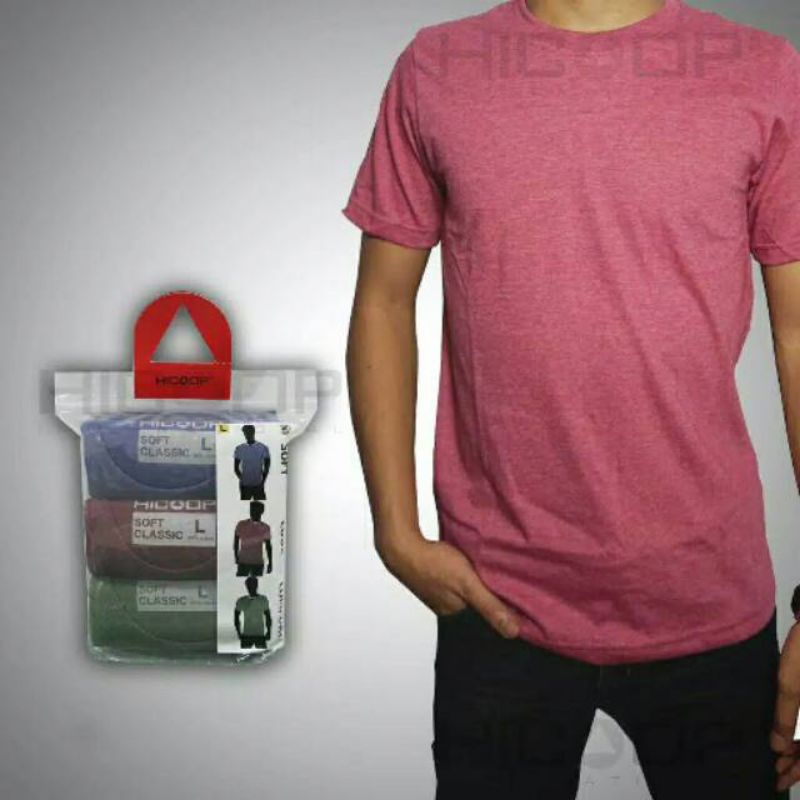 Kaos  Murah berkualitas Isi 3 Hicoop Hs-sc31Max
