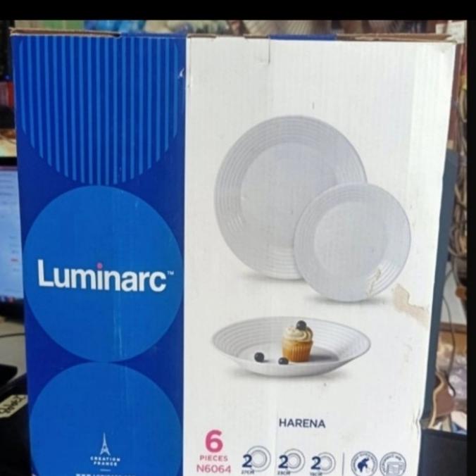 GIFT SET PIRING LUMINARC HARENA 6PCS/LUMINARC SET/PIRING KERAMIK