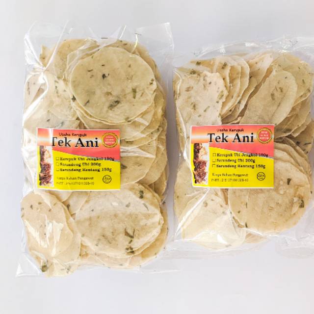 

KERUPUK UBI KAMANG / KERUPUK OPAK MENTAH 1 KG