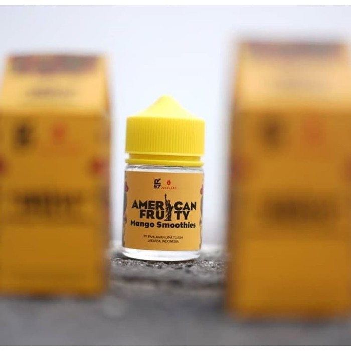 LIQUID AMERICAN FRUITY R57 X JVP - MANGO SMOOTHIES NIC 3MG 60ML CUKAI