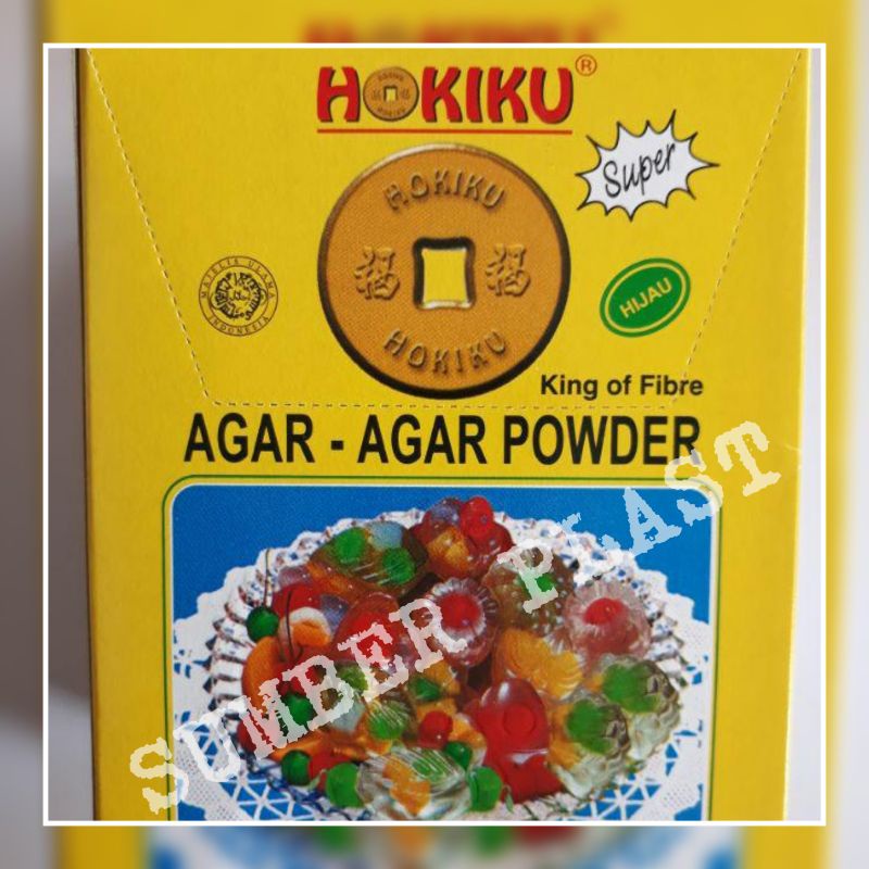 

Hokiku Agar" Warna Hijau isi 12 pcs