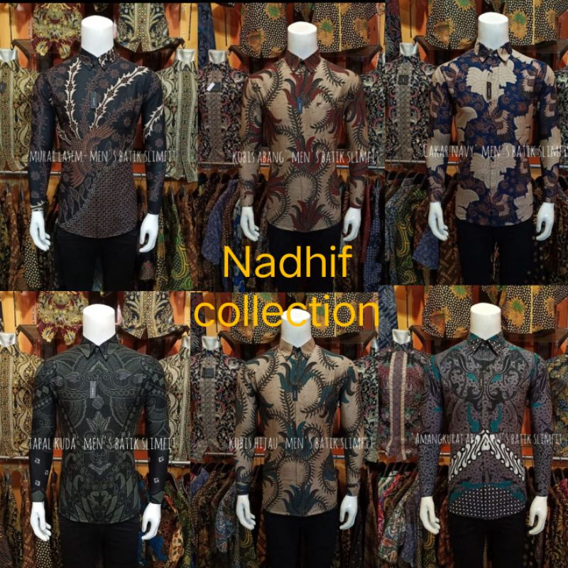 KEMEJA BATIK  slimfit ...FASHION PRIA TERBARU MODIS TERKINI LENGAN (PANJANG) PENDEK KATUN PRIMA MURAH M L XL XXL