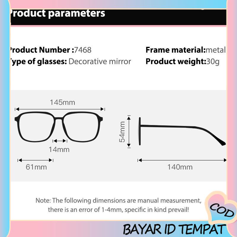 COD❤️ Kacamata Hitam Pelindung UV Lensa Gradasi Bingkai Besar Untuk Wanita A.one