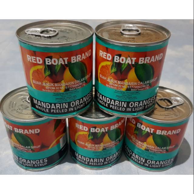 

Jeruk Mandarin dalam Sirup merk Red Boat Brand