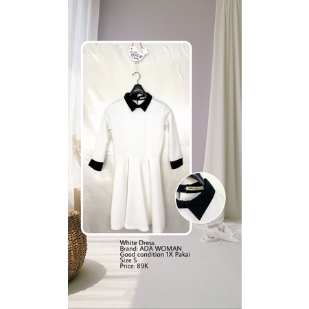 WHITE DRESS (PRELOVED)