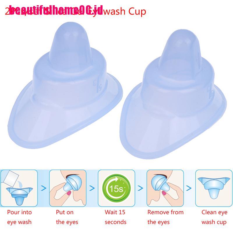 2pcs / set Alat Cuci Bahan Silikon Dapat Digunakan Kembali