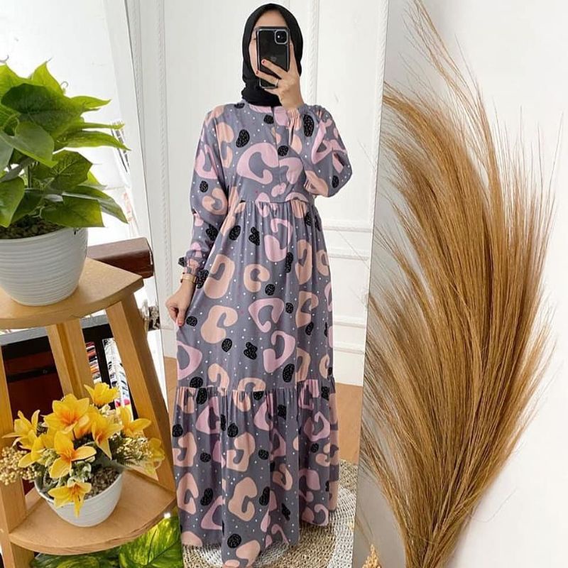 GAMIS MIDI DRESS GEA/MIDI DRESS JUMBO/GAMIS MIDI DRESS ORI