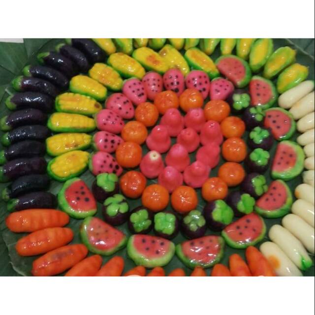 Kue tampah kue fantasi Thailand isi 120 pcs halal