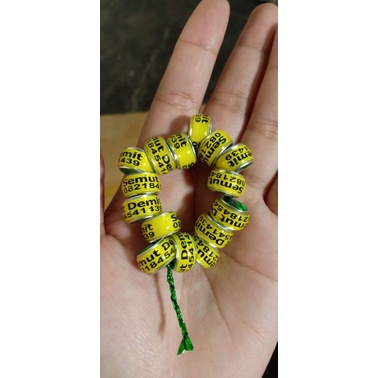 RING MERPATI ALMINI DIAMETER 9MM MINIM 15