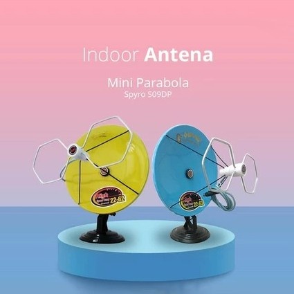 Antena Tv Indoor Spyro / Antena Tv Dalam Ruangan Model Parabola MURAH TAPI BUKAN MURAHAN