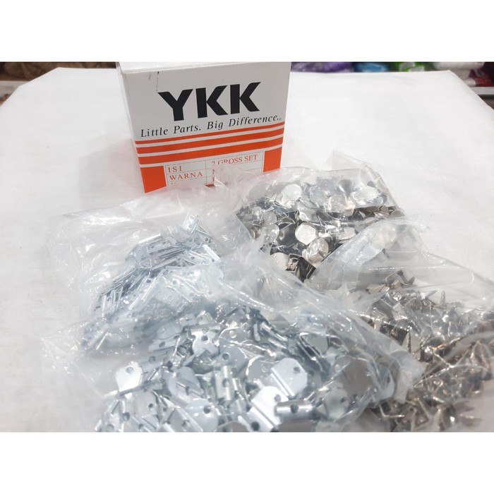 Hak HE YKK | Kancing Kait Tanam | Hak Tanam | Hak HE YKK Tanam Ketok | Kancing Kait Celana Pria | Ha