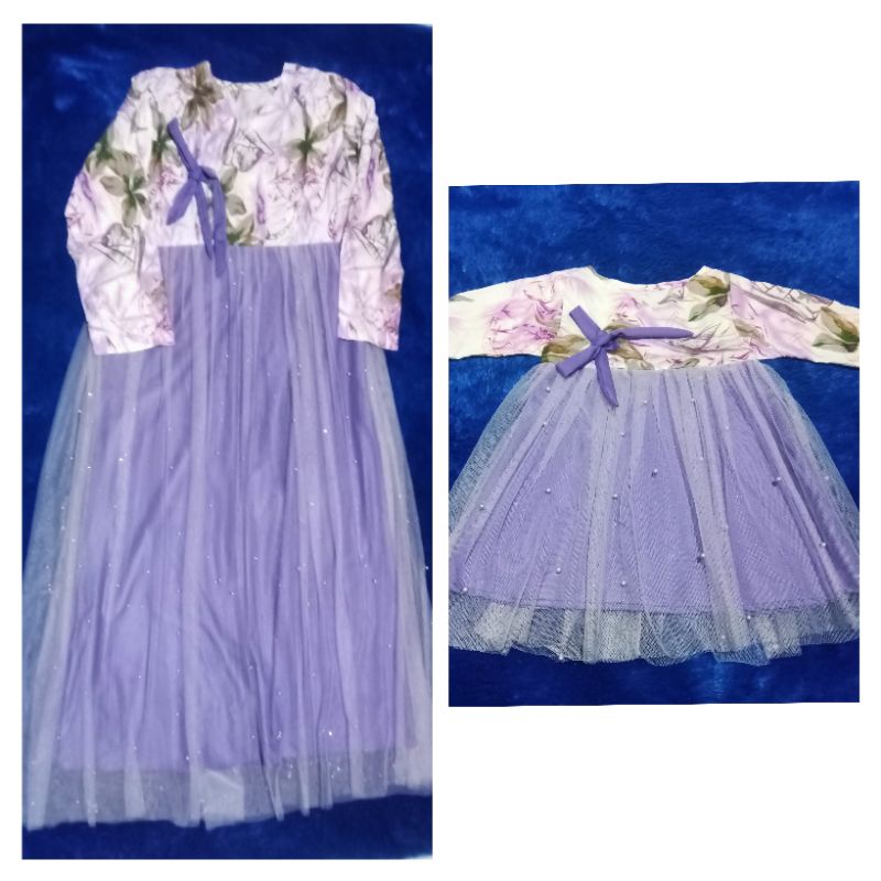 jasa jahit gamis ibu dan anak