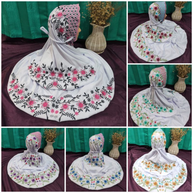 MUKENA KUDUS TERUSAN MUKENA LAJURAN MUKENA BORDIR