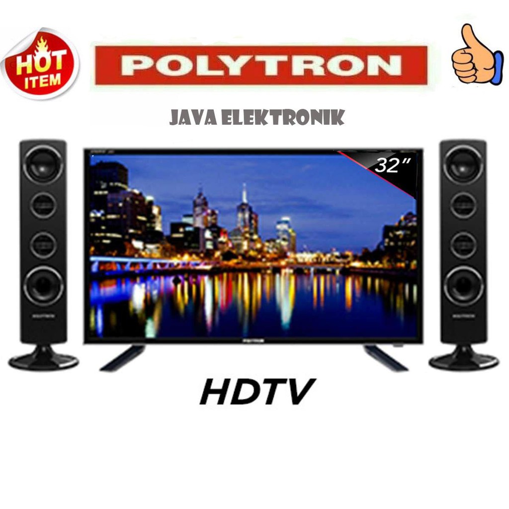 POLYTRON PLD32T7511 CINEMAX TV LED [32 Inch] garansi 5 tahun garansi