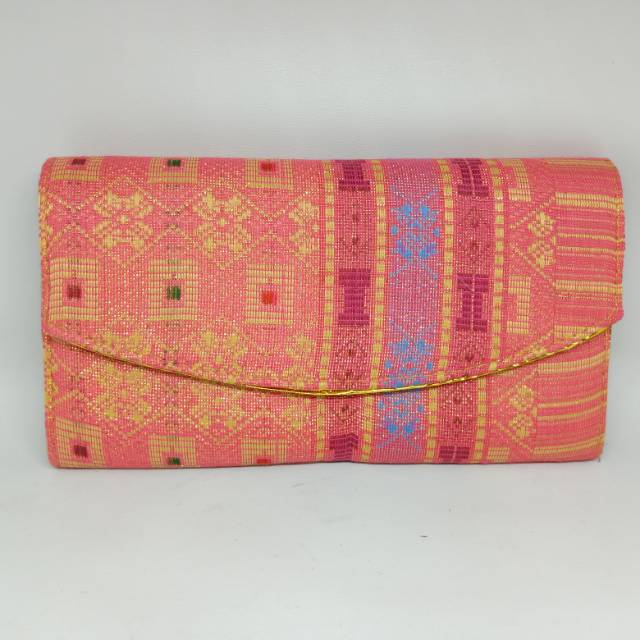 Vr Textile - Dompet Songket 19 Cm