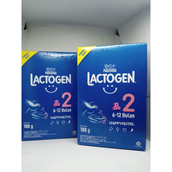 LACTOGEN 2 (6-12 BULAN) 180 GRAM - ED 03/2024