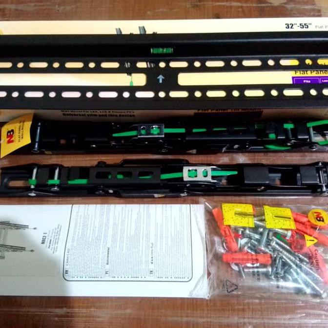 Dipesan Breket/Bracket TV LED/LCD/Plasma Fleksibel 32-47 inci North Bayou Stok Terbatas