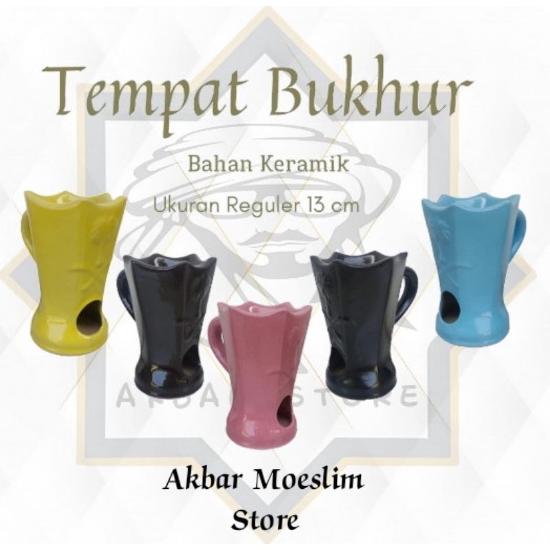 Tempat buhur / Prapen keramik 13 cm / Tempat pembakaran buhur