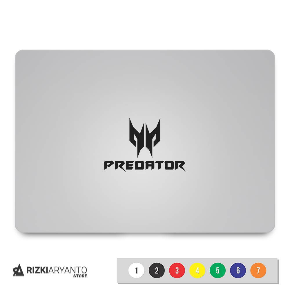 Sticker - Stiker Logo Acer Predator Laptop Macbook