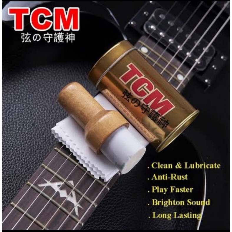 TCM pembersih senar gitar TCM string cleaner Guitar string cleaner