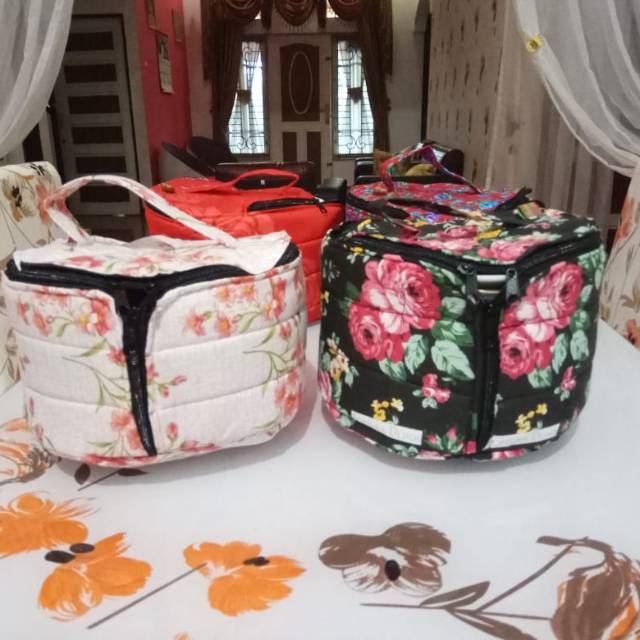 sale tas sango isi piring satu lusin bunga