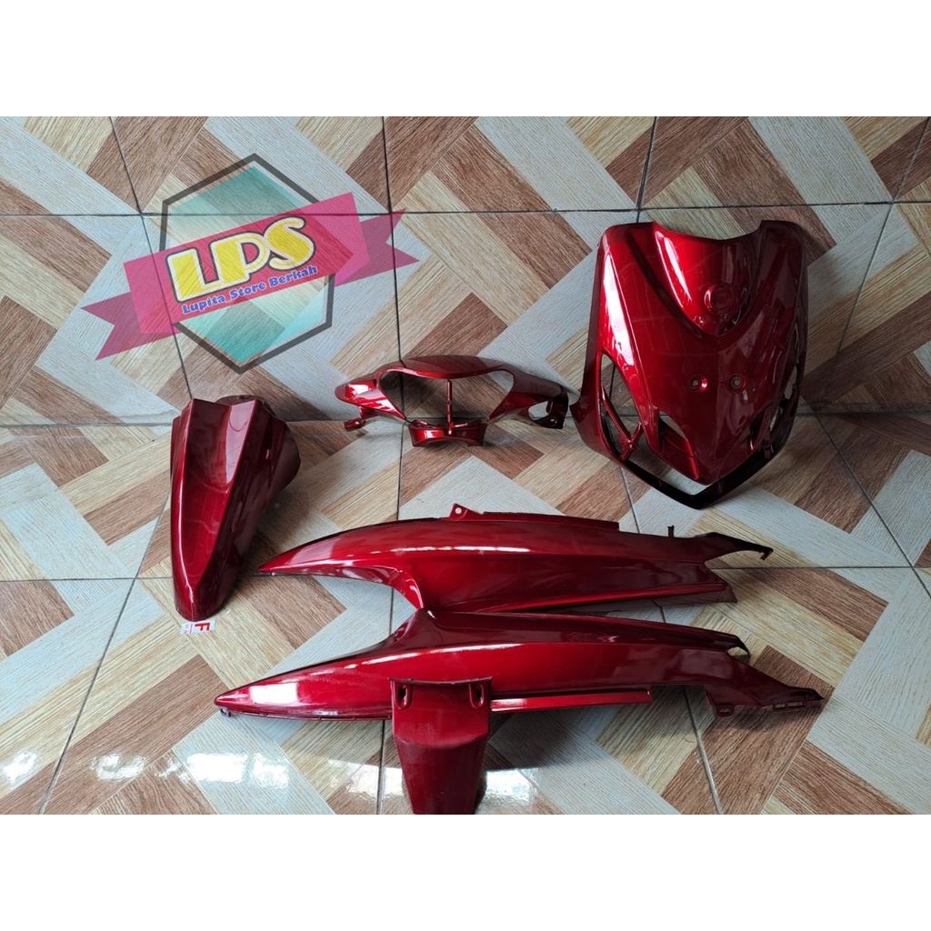 Yamaha Mio Smile Cover Body Halus Full Set, BIRU, MERAH, HIJAU, HITAM, PUTIH TERMURAH