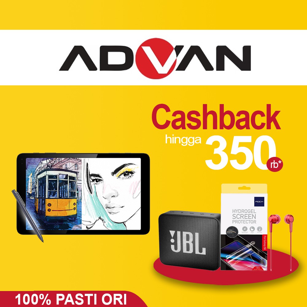 Advan Tab 10" inch Sketsa 4GB/32GB Garansi Resmi Advan Tablet Sketsa