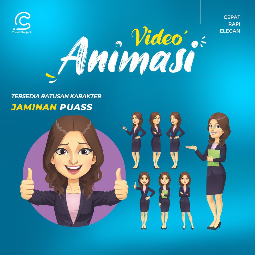 Video Animasi Presentasi Explainer Kartun 2D | Video Aktualisasi dan Habituasi Latsar Latihan Dasar 