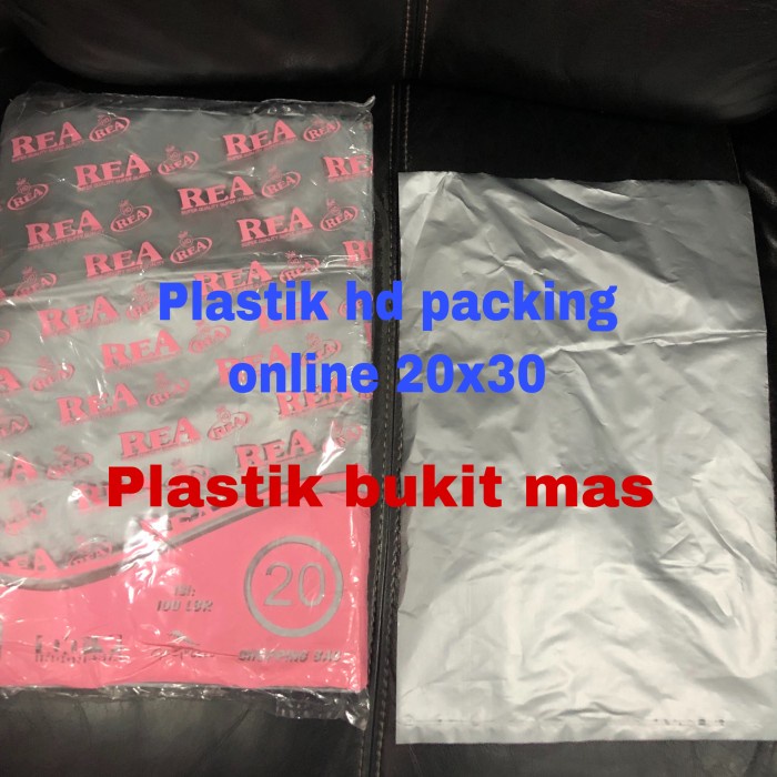 

Kantong plastik HD REA tanpa plong 20x30 no pond tebal packing online