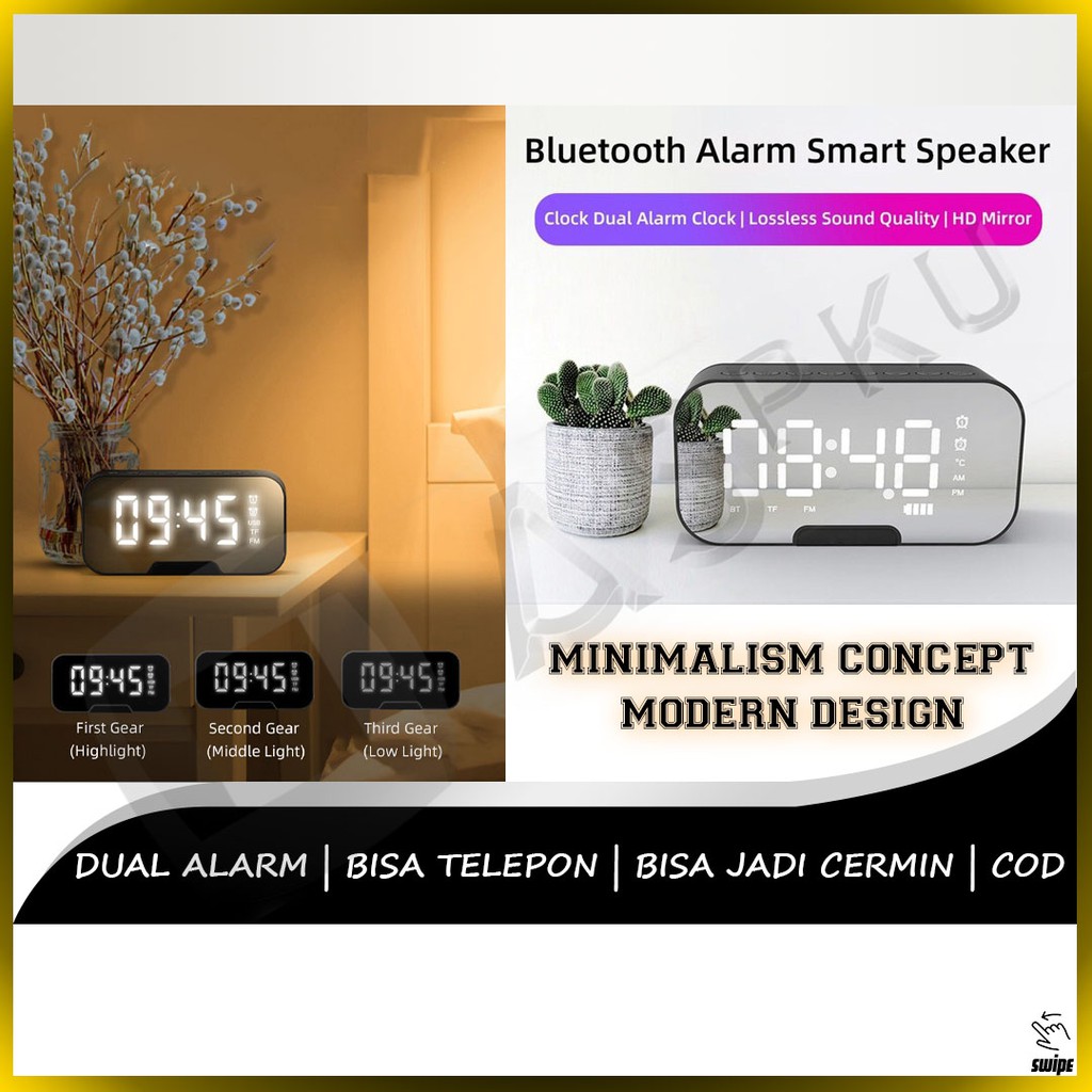 Speaker Bluetooth LCD Display V2 Spiker Speker Aktif Musik Music Lagu Mp3