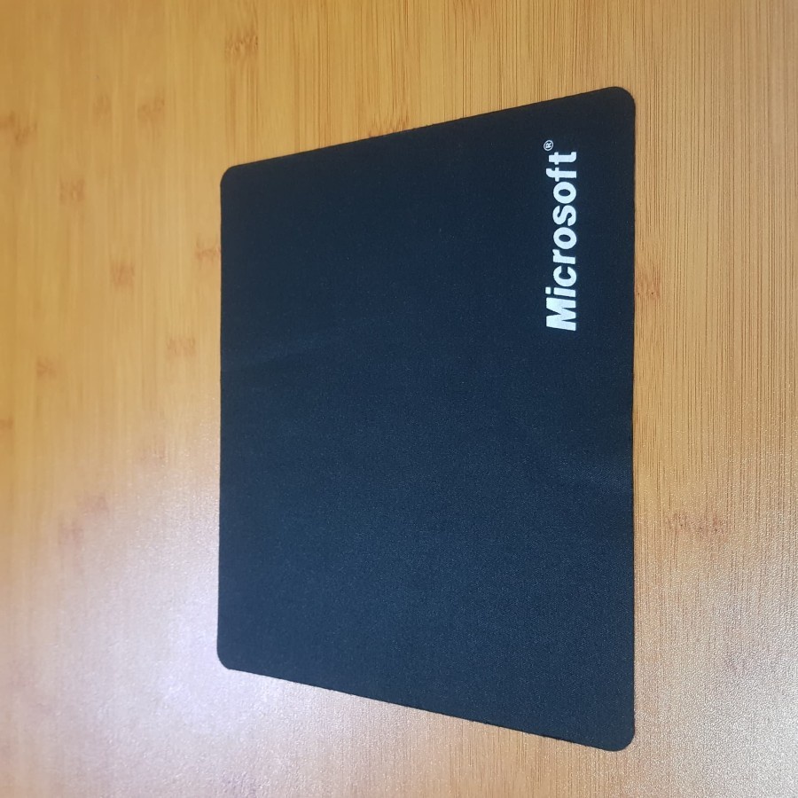 Microsoft Mouse Pad Black / Tatakan Mouse Hitam