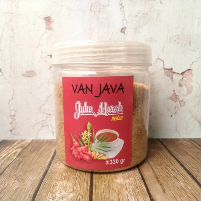 

JAHE MERAH BUBUK / JAHE MERAH HERBAL / INSTAN VAN JAVA 330 GRAM