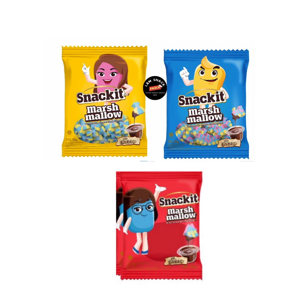 Snack It Kino Marshmallow 1 Pack Isi 10 pcs