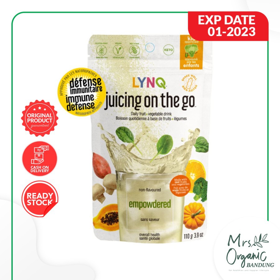 Superfood Bubuk Campuran Juice Rasa Coklat Empowder Lynq 110 Grm