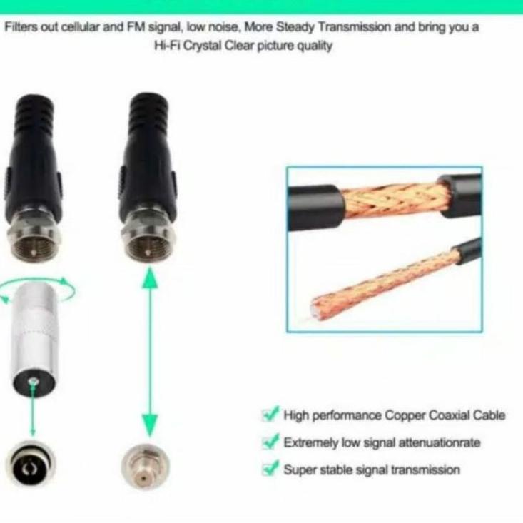 Tren Kekinian.. [100% ORIGINAL] ANTENA TV DIGITAL TAFFWARE INDOOR