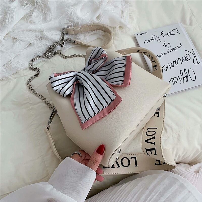 K9022 (2IN1) BEIGE/BLACK/GREEN/YELLOW TAS SLEMPANG PITA FREE POUCH TAS WANITA FASHION IMPORT MODIS ELEGAN TERMURAH TERLARIS TERBARU BAGSTORE JAKARTA TAS BATAM CR7376 B15845 KPC9022