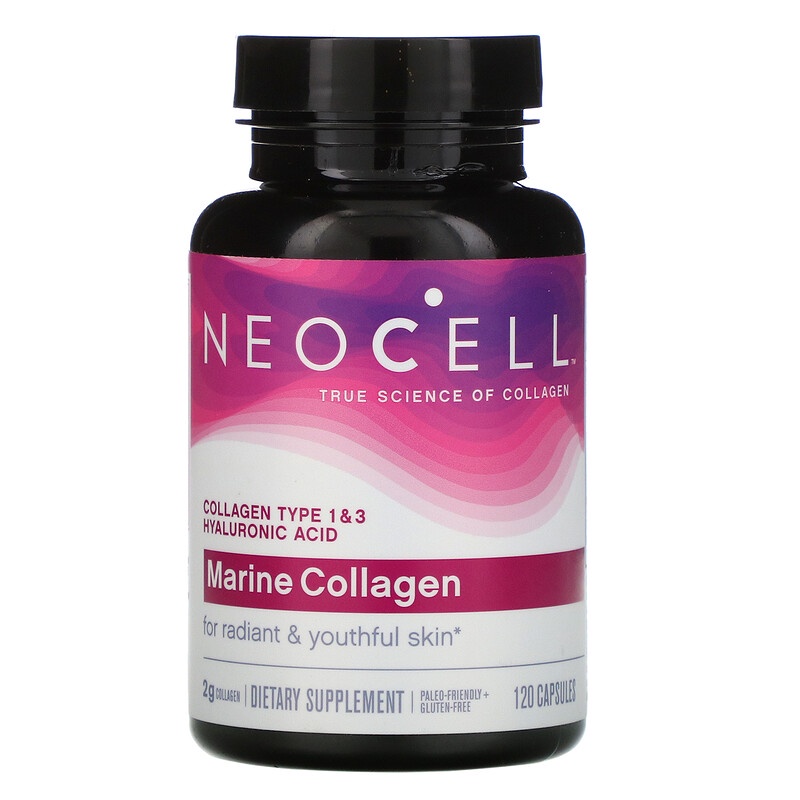Neocell Marine Collagen + Hyaluronic Acid Vita Mineral 120 Capsules