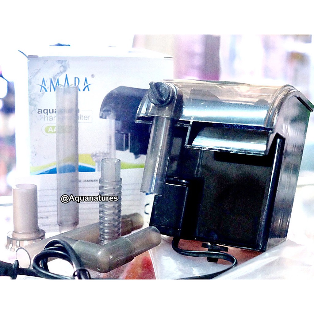 Amara Hanging Filter Aquarium Aa 502 Aquascape Shopee Indonesia