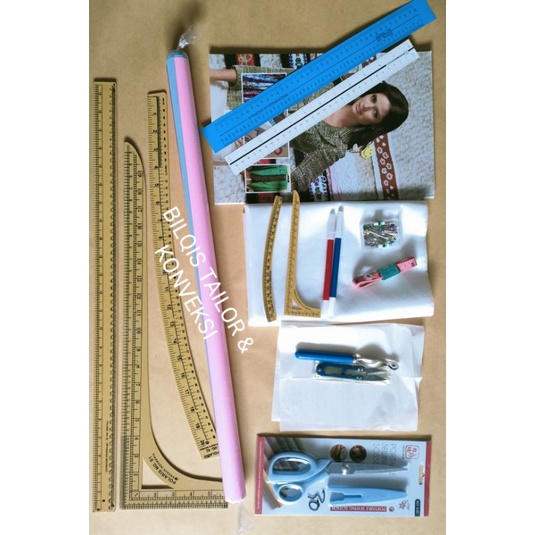 BERBAGAI ALAT KURSUS MENJAHIT