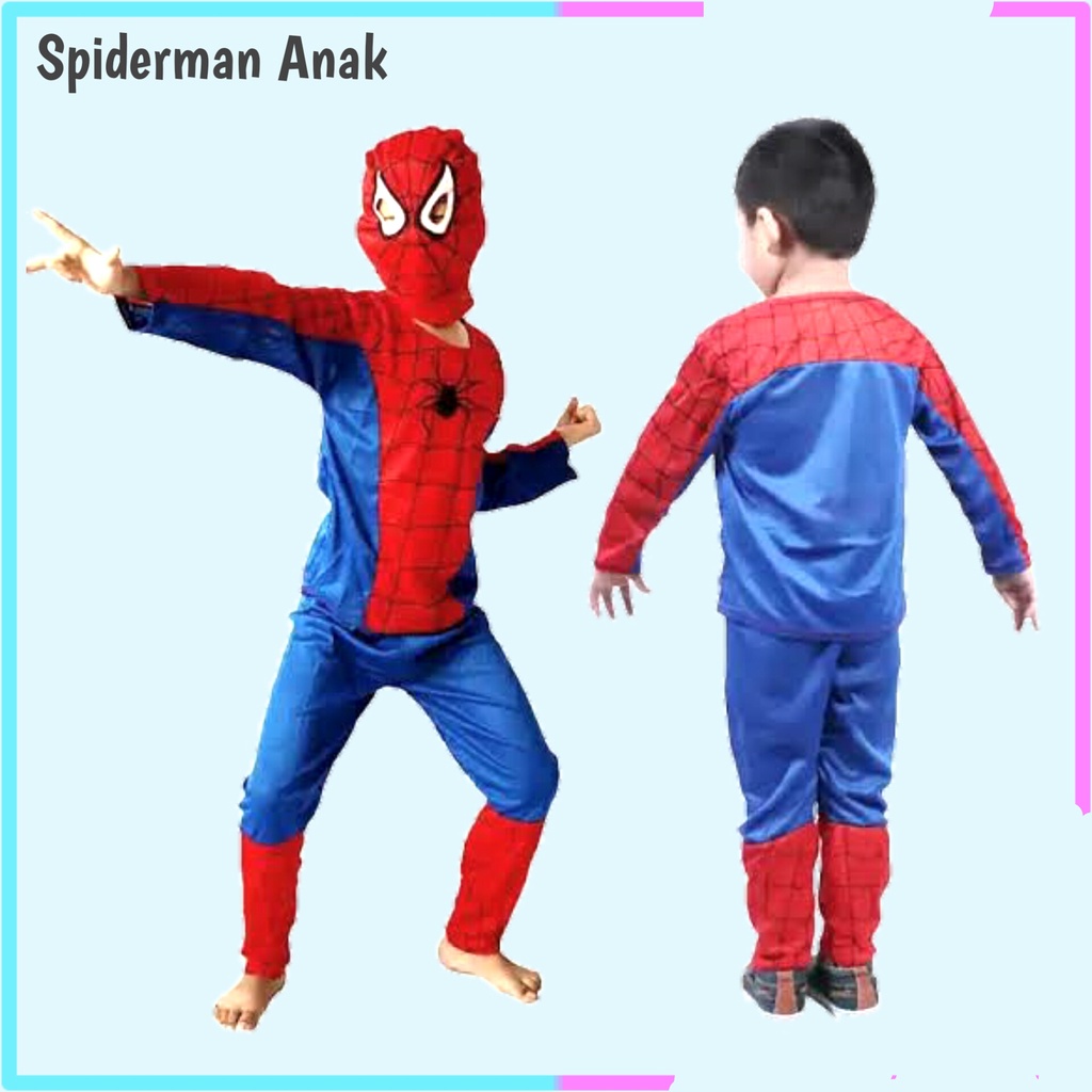 baju spiderman