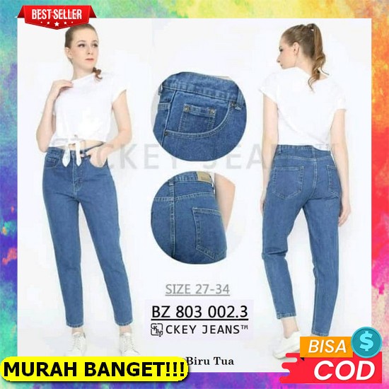 Micki Baggy Clana Celana Jeans Jean Jens Jins Pants Pant Super Jumbo Besar Big Over Size Bigsize Pin