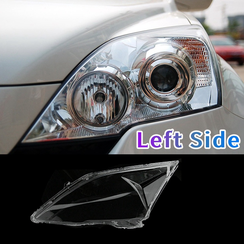 Pair Left+Right for Honda CRV CR-V 2007 08 09 10 2011 Car Headlight Lens Cover Headlamp Lampshade Front Auto Light Shell