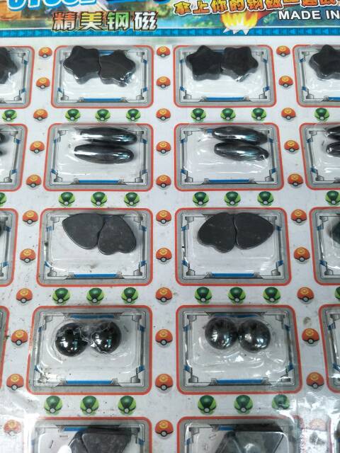 Magnet Bentuk Mini / Magnet Shape Lucu isi 2 Mainan Anak Murah