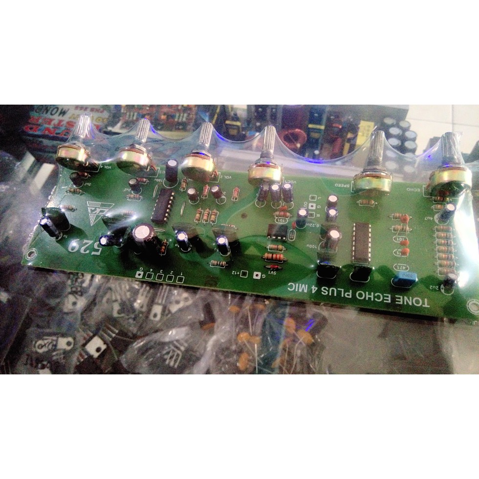 TONE CONTROL ECHO PLUS 4 MIC 529