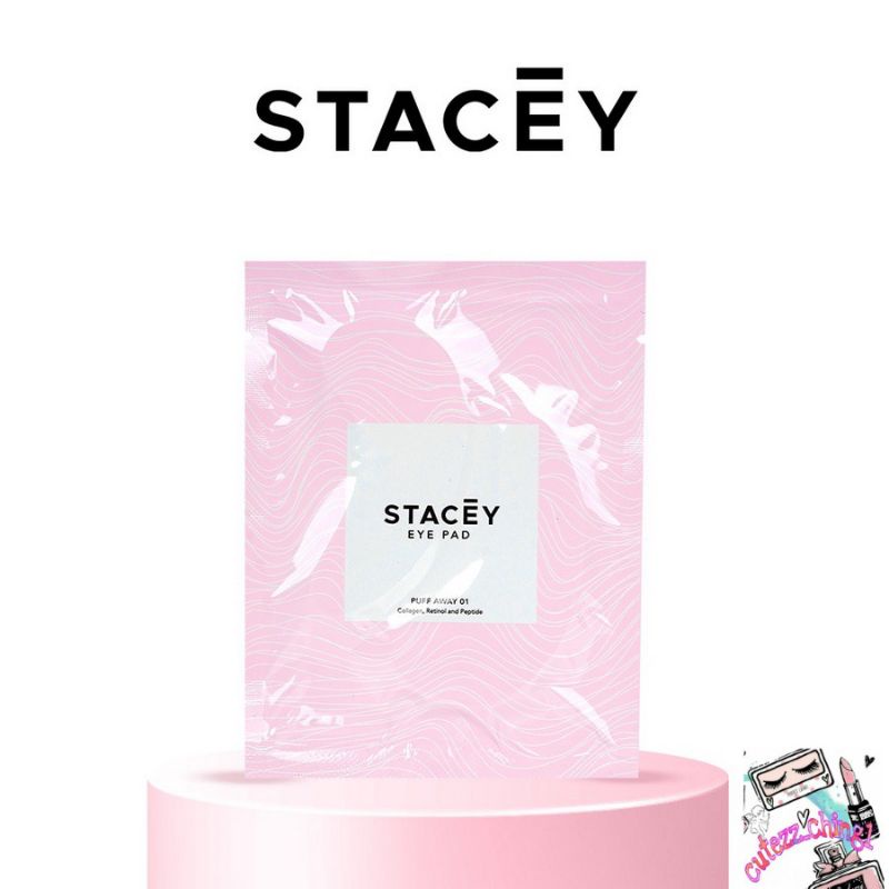 ☃Cutezz_Ching1☃Stacey Puff Away Eye Pads Anti Aging - Masker Mata