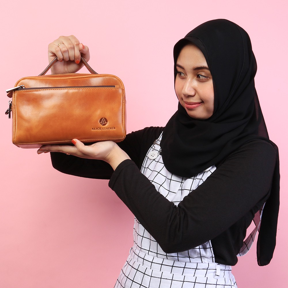 TAS KULIT PREMIUM VIOLETTA BAG 2 STYLE BISA JINJING / SELEMPANG BAHAN KULIT SAPI BERGARANSI AP01