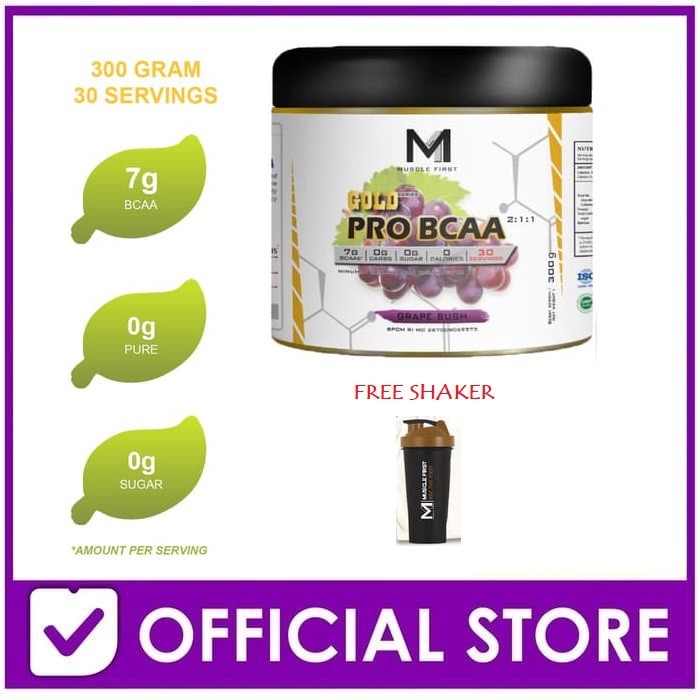 Muscle First - Pro BCAA Free Shaker