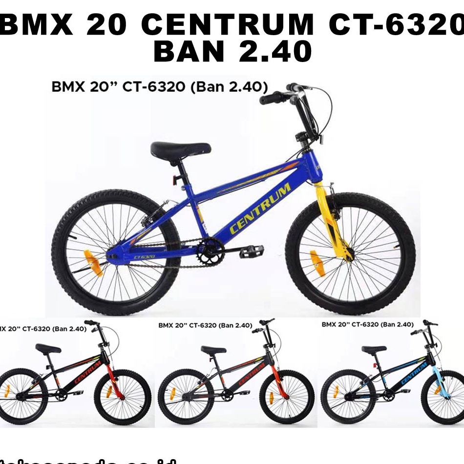 Sepeda BMX 20 Inch Centrum CT-6320 Ban 2.40