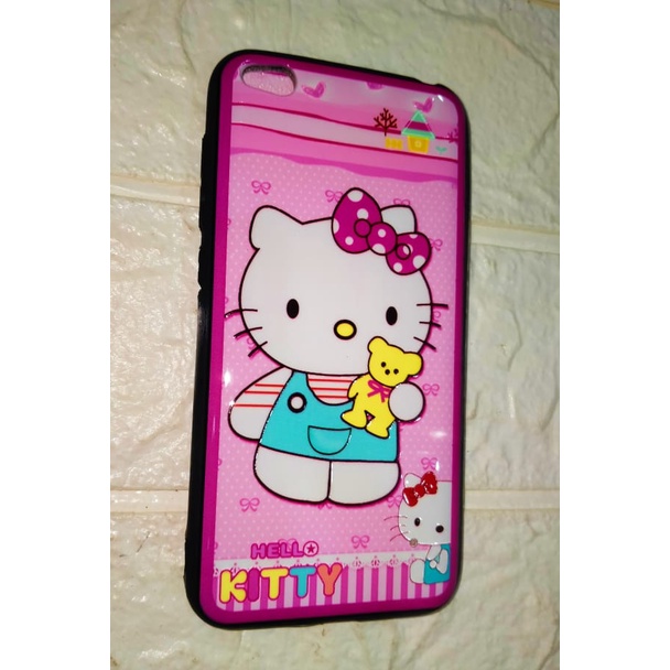 CASE HANDPHONE TYPE REDMI 6 VIVO V15 SAMSUNG A2CORE J4+ MOTIF LUCU HELLOKITTY DORAEMON REALPICT