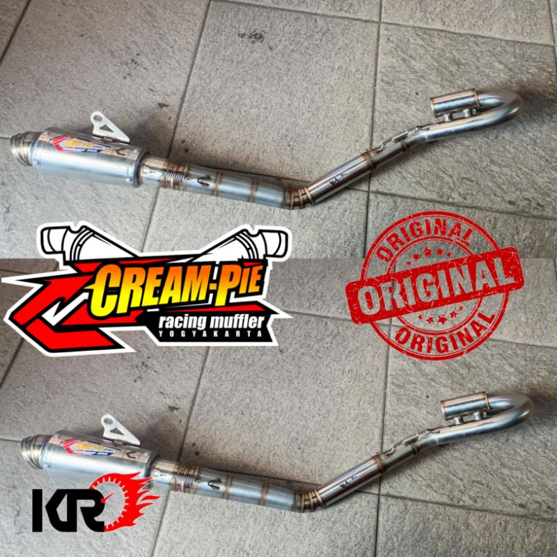 Knalpot Creampie CP3 KLX D-Tracker Original